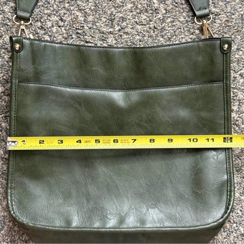 Green Crossbody Shoulder Bag - Picture 9 of 11
